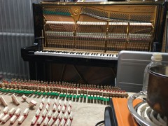 ダンパーフェルト交換。
